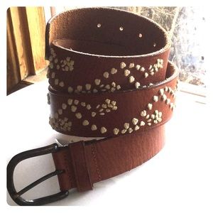 Abercrombie & Fitch Brown Leather Belt